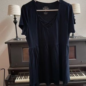 Torrid Size 1 Navy Blue top